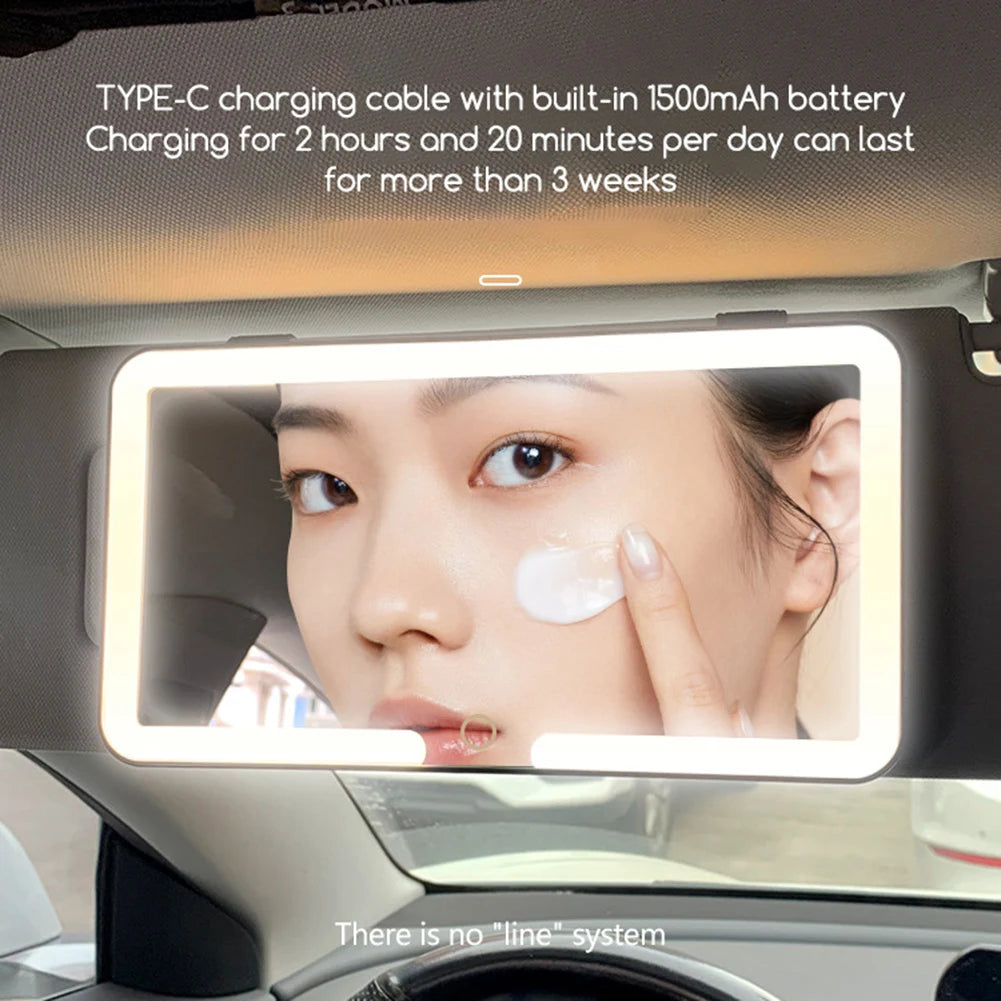 GlamoGlow - Led Vanity Visor