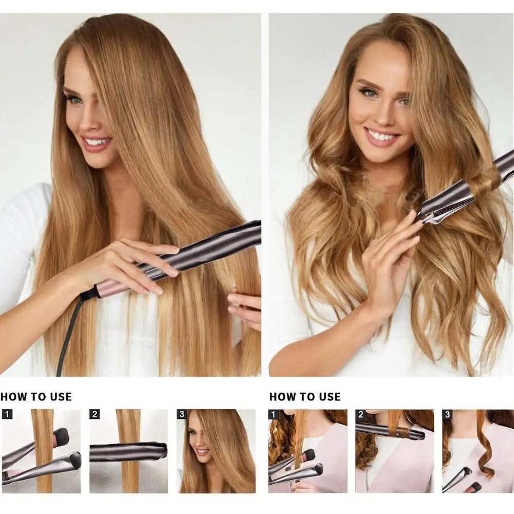 SleekWave - 2 In 1 Curling Iron